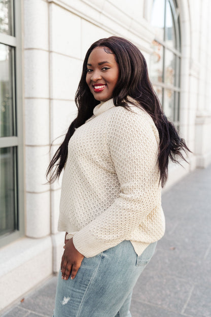 The Kelsey Sweater In Ivory