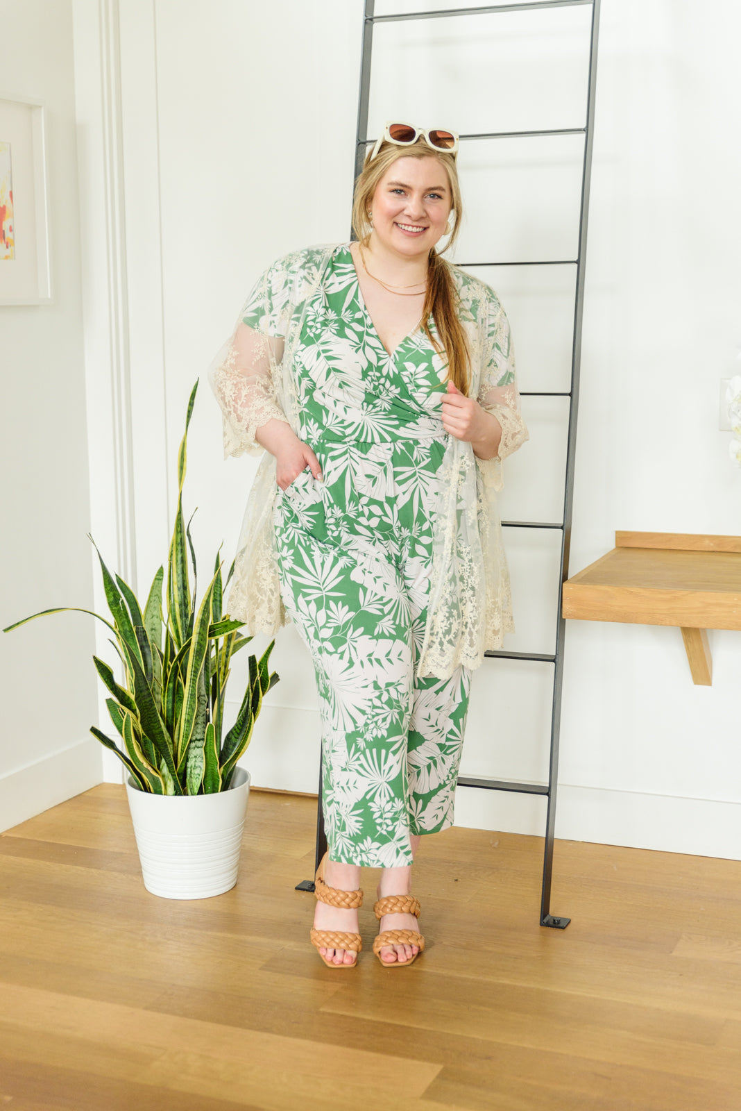 Tropical Silhouettes Jumpsuit