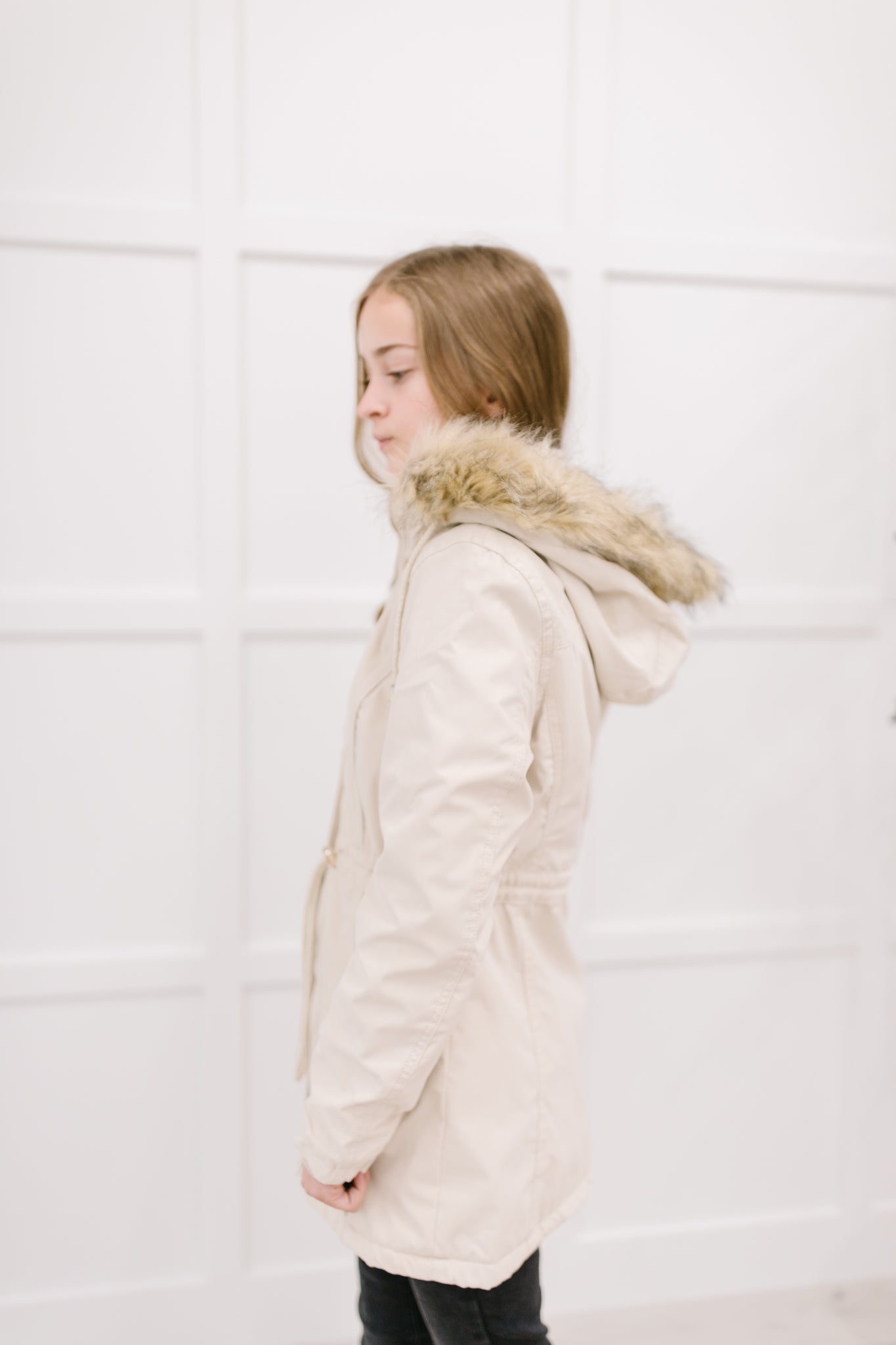 Winter Warm Coat in Beige