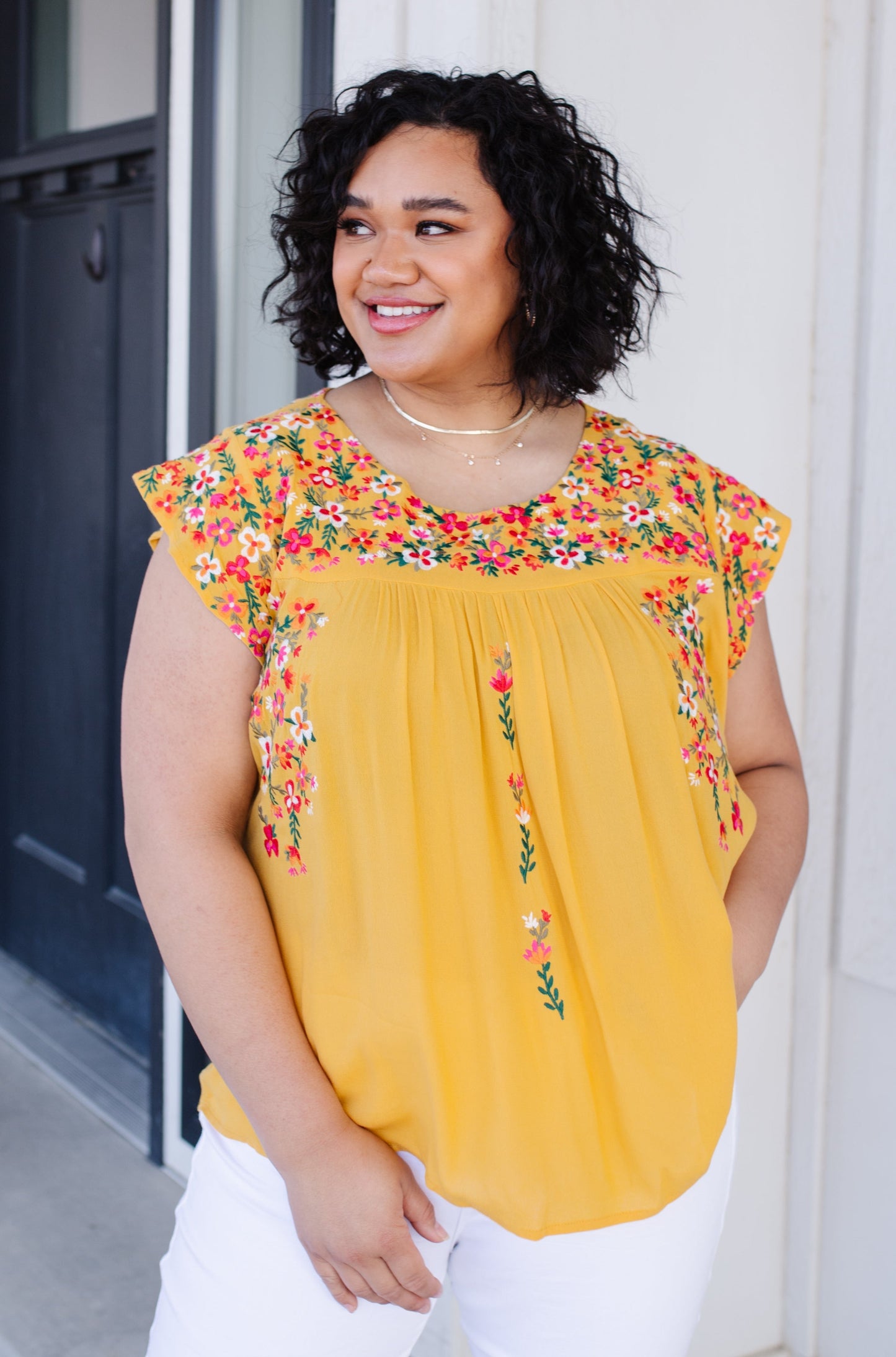 Yellow Blossoms Shirt